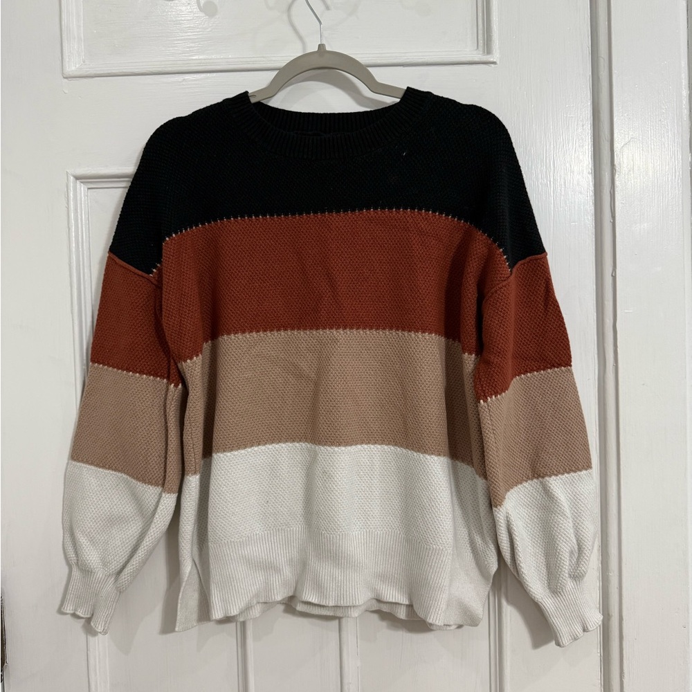 Colorblock Women's Sweater